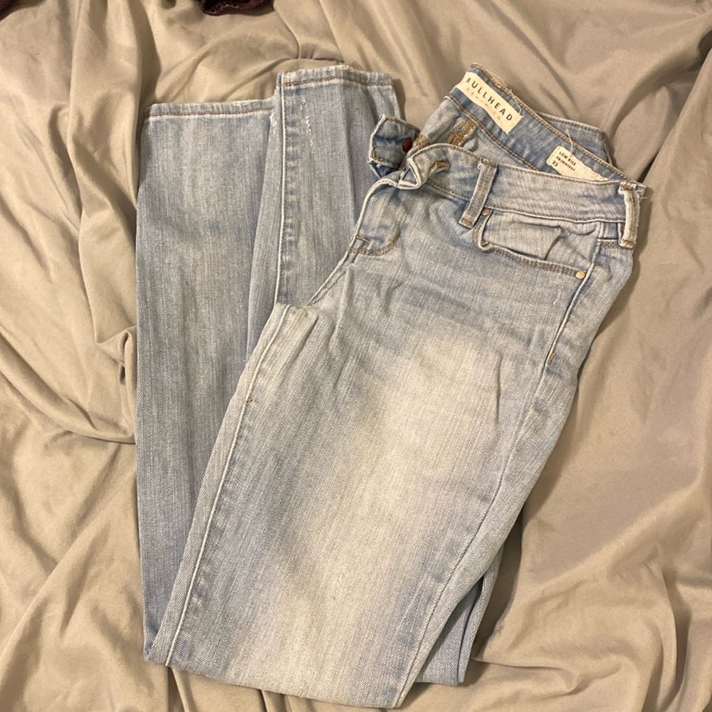 Low rise jeans